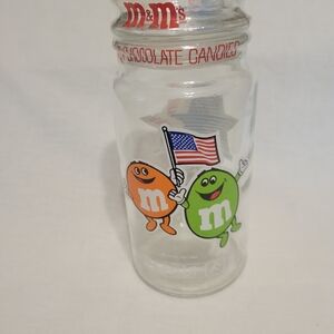 Olympic Games Glass M&M Candy Jar